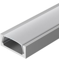 Профиль алюминиевый Arlight Mic 029763 накладной для контурной подсветки Серебристый — фото 1, Профили для светодиодных лент