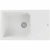 Кухонная мойка Alveus Granital Record 40 G11 Arctic 780x480x180 1144964 Белая — фото 1, Кухонные мойки