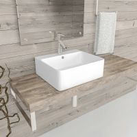 Раковина Esbano Circon 46 ESRNCIRC46W Белая — фото 3, Раковины