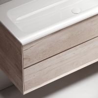 Тумба под раковину Sancos Marmi 2.0 120 MR2.0120EG подвесная Дуб галифакс натуральный — фото 11, Мебель для ванной