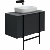 Тумба под раковину Allen Brau Reality 90 1.32006.AM подвесная Антрацит матовый — фото 15, Тумбы под раковину