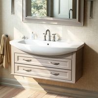 Раковина Кировит Кировит Элеганс 1050 Белая — фото 2, Раковины встраиваемые сверху