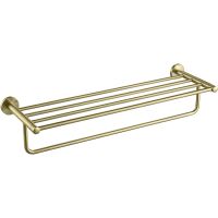 Полка для полотенец Timo Saona 13058/17 Золото матовое — фото 1, Полки для полотенец