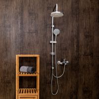 Товар: Душевая система Orange Flipo M23-933cr Хром - фото 7 Душевая система Orange Flipo M23-933cr Хром — фото 7, Душевые стойки