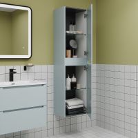 Товар: Шкаф пенал Iddis Edifice 40 EDI40B0i97 подвесной Голубой - фото 5 Шкаф пенал Iddis Edifice 40 EDI40B0i97 подвесной Голубой — фото 5, Мебель для ванной