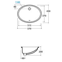 Раковина Globo Lavabi d arredamento 57 VA018.BI Белая — фото 3, Раковины