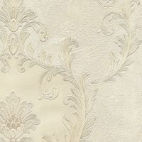 Обои Decori-Decori Forte dei Marmi 2 83701 Винил на флизелине (1,06*10,05) Бежевый, Дамаск — фото 2, Обои для стен