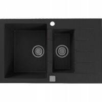 Кухонная мойка Alveus Granital Cadit 70 Carbon G91 790x500 1131361 Угольная — фото 1, Кухонные мойки