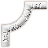 Угловой элемент Decomaster 98013-2 144x144x10 мм — фото 1, Молдинги