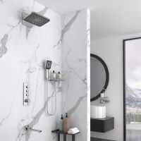 Товар: Душевая система Vincea Inspire VSFW-433TI4RCH с термостатом Хром - фото 2 Душевая система Vincea Inspire VSFW-433TI4RCH с термостатом Хром — фото 2, Встраиваемые душевые комплекты