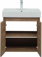 Тумба под раковину Aquanet Nova Lite 60 подвесная Дуб рустикальный арт-298849 — фото 11, Тумбы под раковину