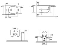 Товар: Биде Kerasan Flo 312330 подвесное Белое матовое - фото 5 Биде Kerasan Flo 312330 подвесное Белое матовое — фото 5, Биде