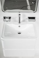 Тумба под раковину BelBagno 70 подвесная Bianco Lucido арт-ALBANO-700-2C-SO-BL — фото 6, Тумбы под раковину