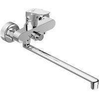 Смеситель для ванны Ideal Standard Ceraflex B1741AA универсальный Хром — фото 1, Смеситель для ванны