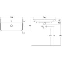 Товар: Тумба с раковиной Brevita Victory 70 УТ000015998 подвесная Зеленая матовая - фото 9 Тумба с раковиной Brevita Victory 70 УТ000015998 подвесная Зеленая матовая — фото 9, Мебель для ванной