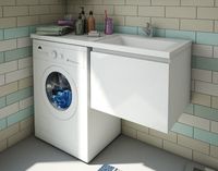 Товар: Тумба с раковиной Эстет Dallas Luxe 105 R ФР-00009674 подвесная Белая - фото 5 Тумба с раковиной Эстет Dallas Luxe 105 R ФР-00009674 подвесная Белая — фото 5, Тумбы с раковиной