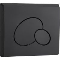 Клавиша смыва WeltWasser WW Marberg 410 RD MT-BL 10000010234 Черная матовая — фото 1, Кнопки смыва