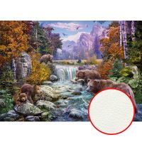 Фреска Ortograf Животные 7129 Фактура флок FLK Флизелин (3,8*2,7) Разноцветный, Животные/Пейзаж — фото 1, Фрески