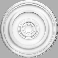 Розетка потолочная Decomaster DM-0400 300x28x300 мм — фото 1, Розетки потолочные