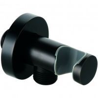 Шланговое подключение Kludi A-Qa 6054739-00 Черное матовое — фото 1, Шланговые подключения