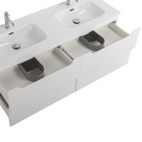 Тумба под раковину BelBagno Etna 140 подвесная Bianco Lucido арт-ETNA-1400-4C-SO-2-BL — фото 8, Тумбы под раковину