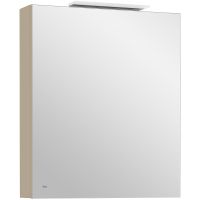 Зеркальный шкаф Roca Oleta 60 R A857646515 с подсветкой Капучино — фото 1, Мебель для ванной