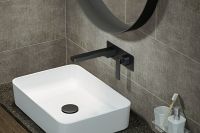 Смеситель для раковины Timo Torne 4371/03SM Черный — фото 2, Смесители