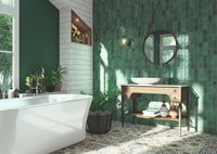 Керамическая плитка Mainzu Positano Smeraldo PT03160 настенная 6,5х20 см — фото 2, Керамическая плитка