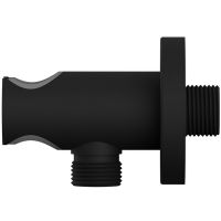 Шланговое подключение Whitecross Y black Y1005BL Черное матовое — фото 2, Душевое оборудование. Душевая программа