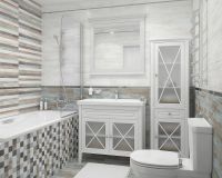 Керамическая плитка Laparet Havana белая настенная 60040 20х60 см — фото 3, Керамическая плитка