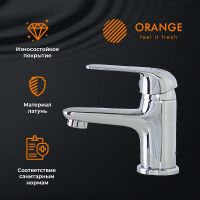 Товар: Смеситель для раковины Orange Iris M41-021cr Хром - фото 8 Смеситель для раковины Orange Iris M41-021cr Хром — фото 8, Смесители