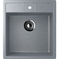 Кухонная мойка Ulgran Classic U-406-342 Графит — фото 1, Кухонные мойки