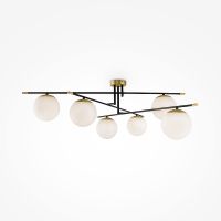 Потолочный светильник Maytoni Modern Nostalgia MOD048CL-06G Белый Золото матовое — фото 6, Светильники
