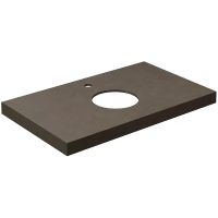 Столешница под раковину Kerama Marazzi Canaletto Про Чементо 80 CN80.DD507020R Коричневая темная матовая — фото 1, Столешницы под раковину