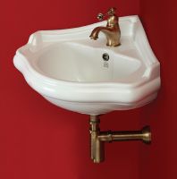 Товар: Раковина Migliore Bella 57 20608 угловая Белая - фото 2 Раковина Migliore Bella 57 20608 угловая Белая — фото 2, Раковины подвесные