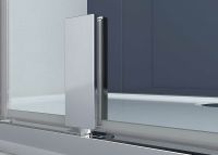 Душевой уголок Vincea Penta 100х100 VSP-3P100CL профиль Хром стекло прозрачное — фото 3, Душевые уголки