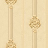 Обои Bernardo Bartalucci Gabriella 84139-3 Винил на флизелине (1,06*10,05) Бежевый, Полоса — фото 1, Обои для стен