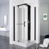 Душевая кабина Black&White Galaxy G8702 90x90 8702900 с гидромассажем — фото 2, Душевые кабины