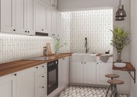 Керамическая плитка Mainzu Positano Bianco PT03155 настенная 6,5х20 см — фото 2, Керамическая плитка