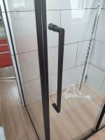 Душевой уголок Esbano Surf 100x80 ESOGS108PSB профиль Черный стекло прозрачное — фото 4, Прямоугольные душевые уголки