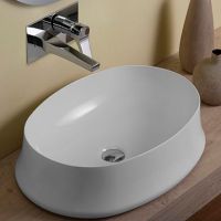 Раковина-чаша Simas Sharp 60 SH04bi*0 Белая — фото 1, Раковины накладные