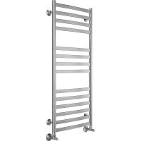 Водяной полотенцесушитель Terminus Авиэль П14 500х1200 4670078529220 Хром, нижнее подключение, G 1/2" ВР, с угловым соединением — фото 1, Водяные полотенцесушители