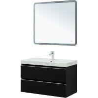 Товар: Тумба под раковину Aquanet Вега 90 329598 подвесная Черная - фото 16 Тумба под раковину Aquanet Вега 90 329598 подвесная Черная — фото 16, Тумбы под раковину