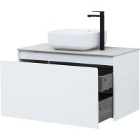 Тумба под раковину Aquanet Nova Lite 90 242257 подвесная Белая — фото 6, Тумбы под раковину