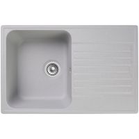 Кухонная мойка Reflection Bolero 74 RF0574GR Серая — фото 1, Кухонные мойки