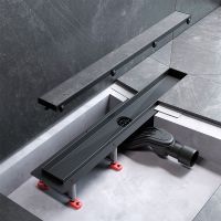 Душевой лоток AM.PM MasterFlow 60 W01SC-U11-060-04BM с Черной матовой решеткой / под плитку Tile — фото 19, Душевые лотки