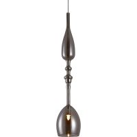 Подвесной светильник Crystal Lux Lux new SP1 C Smoke Дымчатый Хром — фото 2, Подвесные светильники