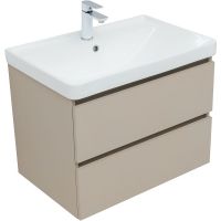 Товар: Тумба под раковину Aquanet Вега 2.0 70 337942 подвесная Бежевая - фото 2 Тумба под раковину Aquanet Вега 2.0 70 337942 подвесная Бежевая — фото 2, Мебель для ванной