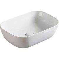 Раковина-чаша SantiLine 49 SL-1105 Белая — фото 1, Раковины накладные