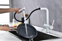 Смеситель для кухни Paulmark Serpentine Se213222-431 Белый матовый — фото 13, Смесители для кухни